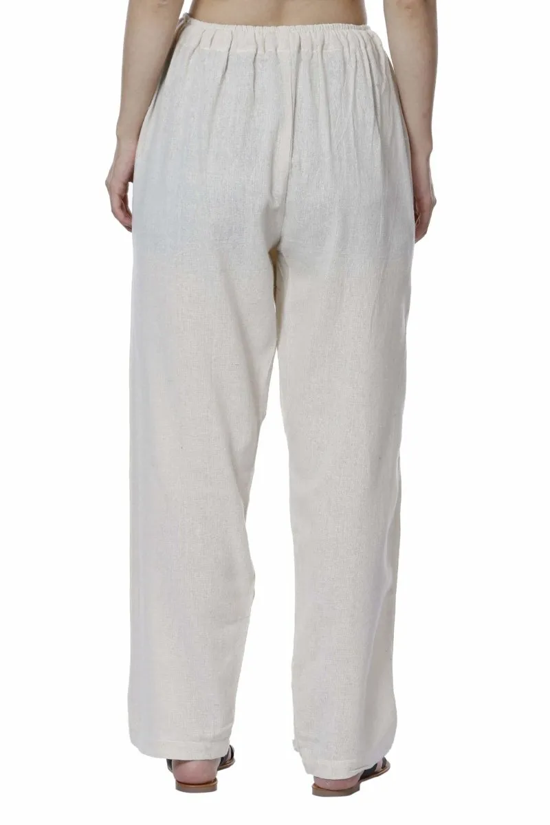 Women's Lounge Pant | Cream | Waist Size 28" to 36"