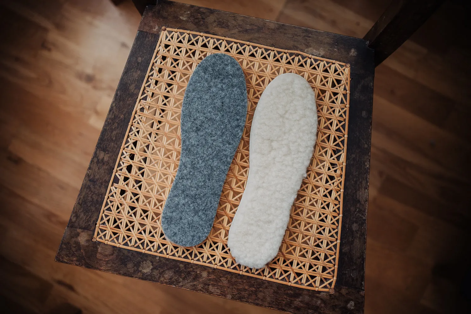 Wool insoles