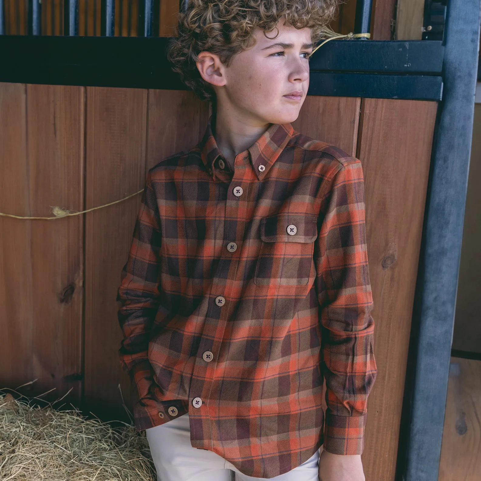 Youth Hemphill Twill Flannel